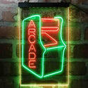 ADVPRO Arcade Game Room Kid Room Party Display  Dual Color LED Neon Sign st6-i3999 - Green & Red
