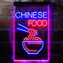 ADVPRO Chinese Noddle Food Cafe  Dual Color LED Neon Sign st6-i4003 - Blue & Red