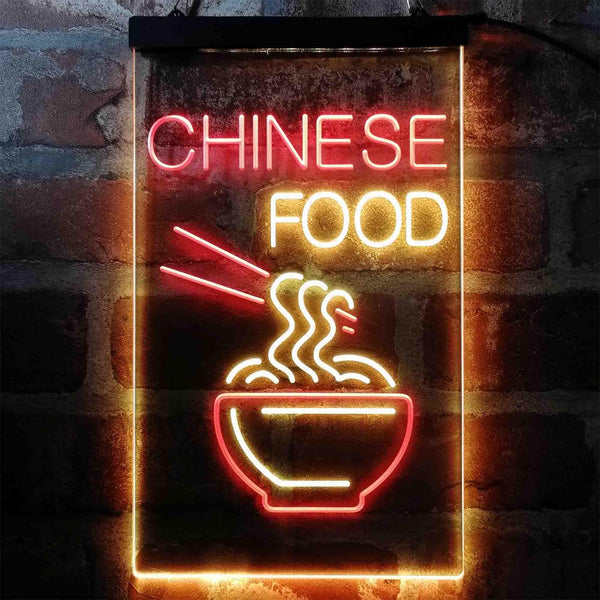 ADVPRO Chinese Noddle Food Cafe  Dual Color LED Neon Sign st6-i4003 - Red & Yellow