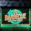 ADVPRO Barbecue Party Home Decoration Dual Color LED Neon Sign st6-i4004 - Green & Yellow
