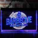 ADVPRO Barbecue Party Home Decoration Dual Color LED Neon Sign st6-i4004 - White & Blue