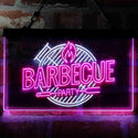 ADVPRO Barbecue Party Home Decoration Dual Color LED Neon Sign st6-i4004 - White & Purple