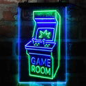 ADVPRO Game Room Arcade Garage TV Display  Dual Color LED Neon Sign st6-i4008 - Green & Blue