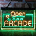 ADVPRO Open Arcade Game Console Dual Color LED Neon Sign st6-i4016 - Green & Yellow
