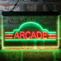 ADVPRO Vintage Arcade Video Games Display Dual Color LED Neon Sign st6-i4022 - Green & Red