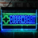 ADVPRO Dispensary Store Cross Display Dual Color LED Neon Sign st6-i4024 - Green & Blue