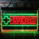 ADVPRO Dispensary Store Cross Display Dual Color LED Neon Sign st6-i4024 - Green & Red