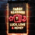 ADVPRO Tarot Readings Luck Love Money Shop  Dual Color LED Neon Sign st6-i4032 - Red & Yellow