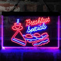 ADVPRO Breakfast Specials All Day Restaurant Dual Color LED Neon Sign st6-i4035 - Blue & Red