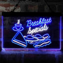 ADVPRO Breakfast Specials All Day Restaurant Dual Color LED Neon Sign st6-i4035 - White & Blue