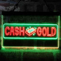 ADVPRO Cash for Gold We Buy Shop Dual Color LED Neon Sign st6-i4038 - Green & Red