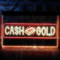 ADVPRO Cash for Gold We Buy Shop Dual Color LED Neon Sign st6-i4038 - Red & Yellow