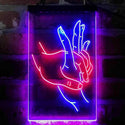 ADVPRO Holding Hands Love Room Display  Dual Color LED Neon Sign st6-i4055 - Red & Blue