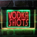 ADVPRO Vodka Shots Display Dual Color LED Neon Sign st6-i4064 - Green & Red