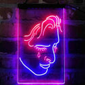 ADVPRO Woman Crying Room Display  Dual Color LED Neon Sign st6-i4111 - Blue & Red