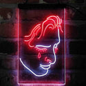 ADVPRO Woman Crying Room Display  Dual Color LED Neon Sign st6-i4111 - White & Red