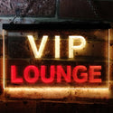 ADVPRO VIP Lounge Bar Beer Club Pub Man Cave Dual Color LED Neon Sign st6-j0691 - Red & Yellow