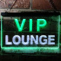 ADVPRO VIP Lounge Bar Beer Club Pub Man Cave Dual Color LED Neon Sign st6-j0691 - White & Green