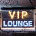 ADVPRO VIP Lounge Bar Beer Club Pub Man Cave Dual Color LED Neon Sign st6-j0691 - White & Yellow