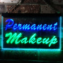 ADVPRO Permanent Makeup Beauty Salon Dual Color LED Neon Sign st6-m0037 - Green & Blue