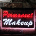 ADVPRO Permanent Makeup Beauty Salon Dual Color LED Neon Sign st6-m0037 - White & Red