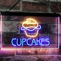 ADVPRO Cupcakes Bakery Shop Indoor Display Dual Color LED Neon Sign st6-m2106 - Blue & Yellow
