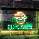 ADVPRO Cupcakes Bakery Shop Indoor Display Dual Color LED Neon Sign st6-m2106 - Green & Yellow
