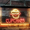 ADVPRO Cupcakes Bakery Shop Indoor Display Dual Color LED Neon Sign st6-m2106 - Red & Yellow