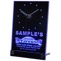 ADVPRO Tavern Beer Ale Personalized Bar Pub Neon Led Table Clock tncpx-tm - Blue