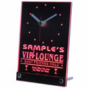 ADVPRO Personalized Custom VIP Lounge Best Friend Only Neon Led Table Clock tncqi-tm - Red