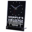 ADVPRO Personalized Custom VIP Lounge Best Friend Only Neon Led Table Clock tncqi-tm - White