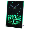 ADVPRO Personalized Custom Golf Fan Cave Man Room Bar Neon Led Table Clock tnctf-tm - Green