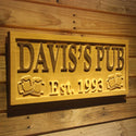 ADVPRO Personalized Pub Wooden Sign Beer Mugs Rustic Home D‚cor Lake House D‚cor Man Cave Game Room Plaques Wood Signs wpa0023-tm - 23