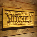 ADVPRO Name Personalized Last Name First Name Established Date Home D‚cor Wedding Gift Wooden Sign wpa0025-tm - 23