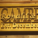 ADVPRO Personalized Custom Wedding Anniversary Sign First Name Rustic Home D‚cor Housewarming Gift 5 Year Wood Wooden Signs wpa0026-tm - Details 2