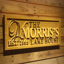 ADVPRO Name Personalized Lake House Last Name Home D‚cor Wedding Gift Wooden Sign wpa0031-tm - 23