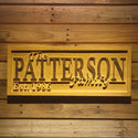 ADVPRO Name Personalized Last Name First Name Established Date Home D‚cor Wedding Gift Wooden Sign wpa0037-tm - 18.25