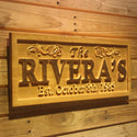 ADVPRO Personalized Last Name Rustic Home D‚cor Wood Engraving Custom Wedding Gift Couples Established Wooden Signs wpa0045-tm - 23