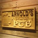 ADVPRO Name Personalized Neighborhood Pub Beer Mug Wood Engraved Wooden Sign wpa0055-tm - 26.75