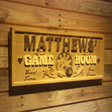 ADVPRO Name Personalized Game Room Poker Casino Bar Wood Engraved Wooden Sign wpa0060-tm - 23