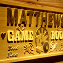 ADVPRO Name Personalized Game Room Poker Casino Bar Wood Engraved Wooden Sign wpa0060-tm - Details 1