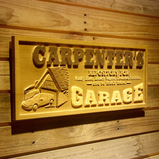 ADVPRO Name Personalized Garage Car Repair Man Cave Den Beer Bar Decoration 3D Engraved Wooden Sign wpa0061-tm - 23