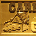 ADVPRO Name Personalized Garage Car Repair Man Cave Den Beer Bar Decoration 3D Engraved Wooden Sign wpa0061-tm - Details 3