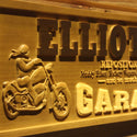 ADVPRO Name Personalized Garage Biker Motorcycle Repair Wood Engraved Wooden Sign wpa0062-tm - Details 1
