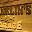 ADVPRO Name Personalized Garage Repair Room Man Cave Den Home Bar Beer D‚cor 3D Engraved Wooden Sign wpa0063-tm - Details 2