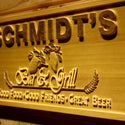 ADVPRO Name Personalized Bar & Grill Beer D‚cor Home Bar 3D Engraved Wooden Sign wpa0065-tm - Details 1