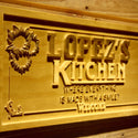 ADVPRO Name Personalized Kitchen Welcome Women Room Decoration 3D Engraved Wooden Sign wpa0066-tm - Details 1