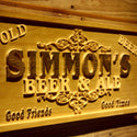 ADVPRO Name Personalized Beer & Ale Bar Good Friends Good Times Man Cave 3D Engraved Wooden Sign wpa0074-tm - Details 1