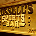 ADVPRO Name Personalized Sports Bar Football Baseball Basketball Man Cave 3D Engraved Wooden Sign wpa0077-tm - Details 1