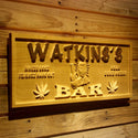 ADVPRO Name Personalized Marijuana High Life Bar Weed Beer Wine Den Game Room 3D Engraved Wooden Sign wpa0079-tm - 23